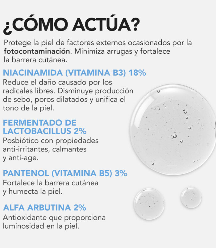 RECOVER ANTIPOLLUTE COMO ACTUA 30ML