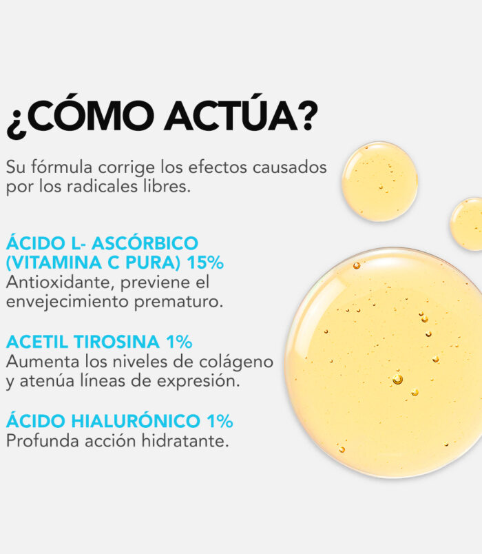 SERUM AOX C15 COMO ACTUA 30ML