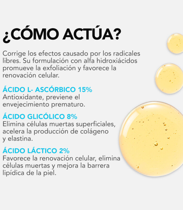 SERUM AOX C&AHA COMO ACTUA 30ML